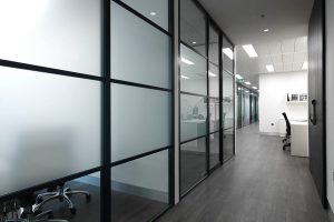 Glass partition walls London